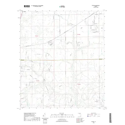 2018 Map of Fiftone, 2018 Print