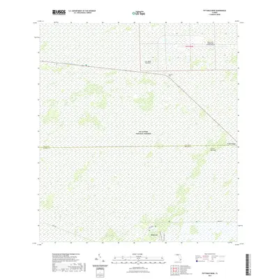 2021 Map of Fiftymile Bend, 2021 Print