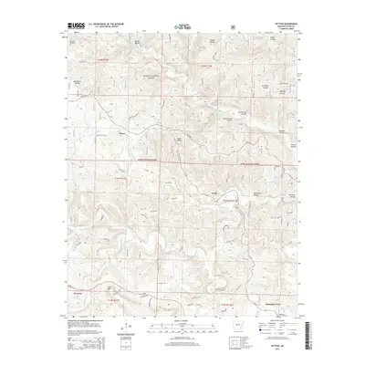 2014 Map of Fiftysix, 2014 Print