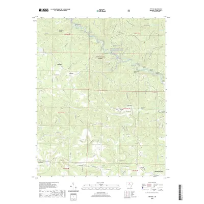2020 Map of Fiftysix, 2020 Print