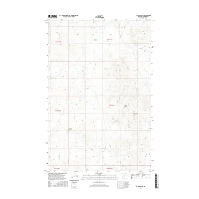 2017 Map of Fig Mountain, 2017 Print