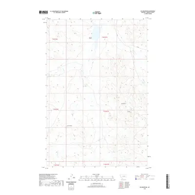 2020 Map of Fig Mountain, 2020 Print