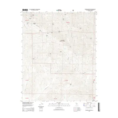 2015 Map of Figueroa Mountain, 2015 Print