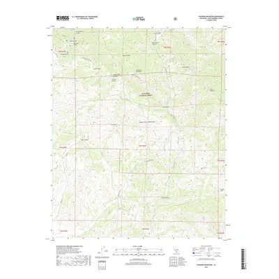 2018 Map of Figueroa Mountain, 2018 Print
