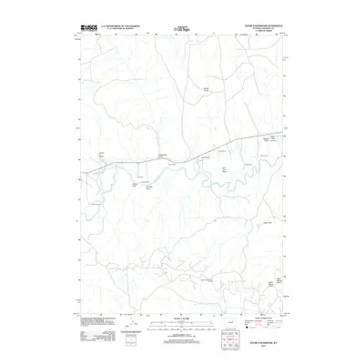 2012 Map of Figure 8 Reservoir, 2012 Print