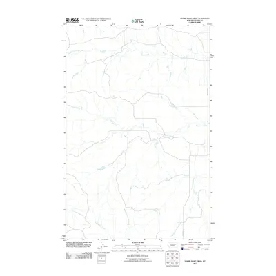 2011 Map of Figure Eight Creek, 2011 Print