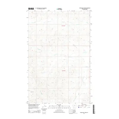 2014 Map of Figure Eight Creek, 2014 Print