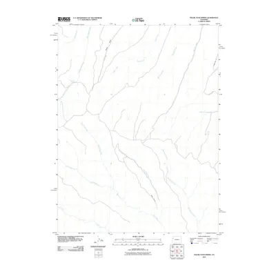 2010 Map of Figure Four Spring, 2010 Print