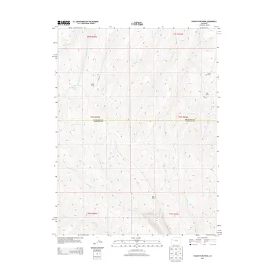 2013 Map of Figure Four Spring, 2013 Print