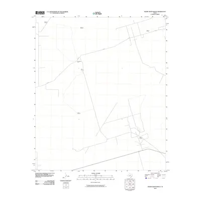 2010 Map of Figure Seven Ranch, 2010 Print
