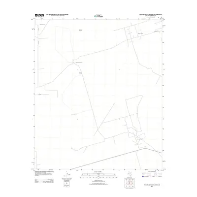 2012 Map of Figure Seven Ranch, 2012 Print