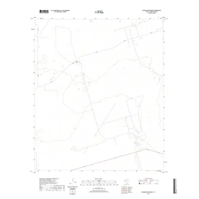 2019 Map of Figure Seven Ranch, 2019 Print