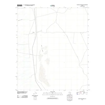 2010 Map of Figure Two Ranch, 2010 Print