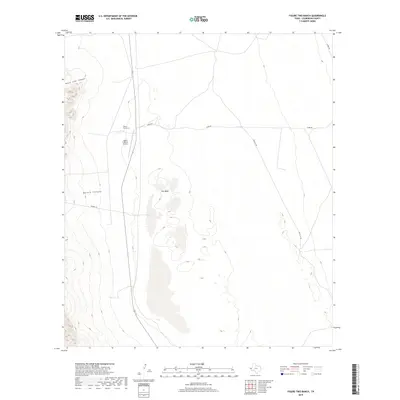 2019 Map of Figure Two Ranch, 2019 Print