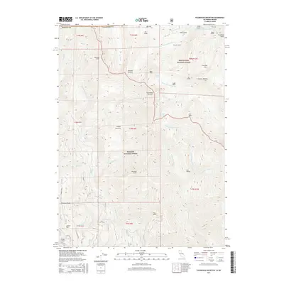 2015 Map of Figurehead Mountain, 2015 Print