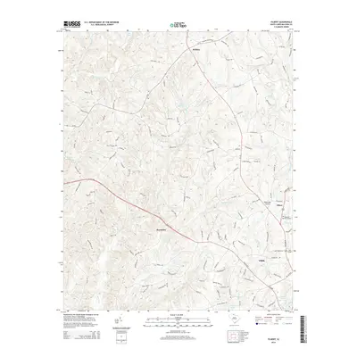 2014 Map of Filbert, 2014 Print