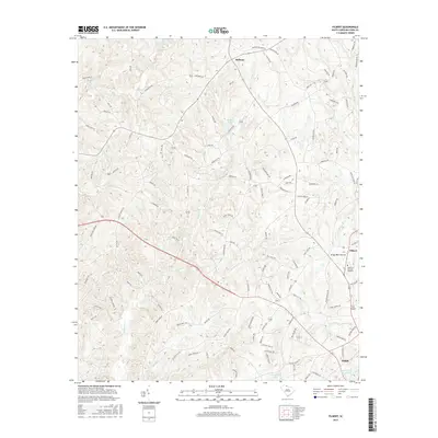 2017 Map of Filbert, 2017 Print