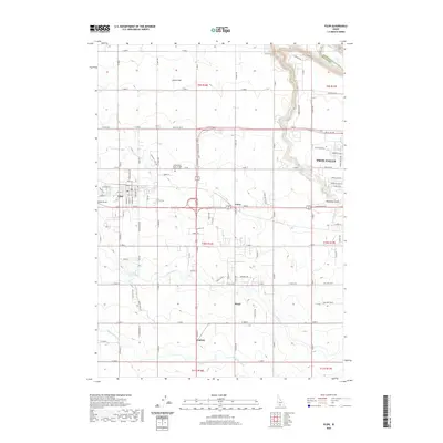 2020 Map of Filer, 2020 Print