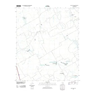 2010 Map of Files Valley, 2010 Print