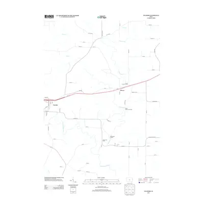 2013 Map of Fillmore, 2013 Print