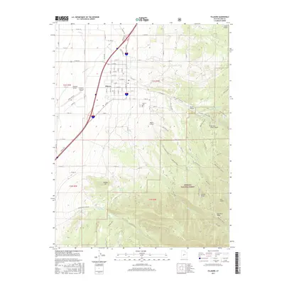 2017 Map of Fillmore, 2017 Print