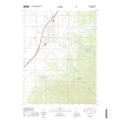 2020 Map of Fillmore, 2020 Print