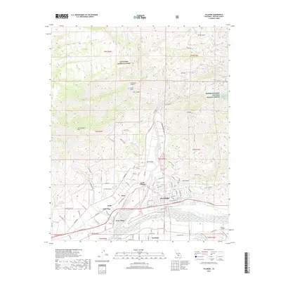 2018 Map of Fillmore, 2018 Print