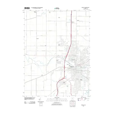 2010 Map of Findlay, 2010 Print