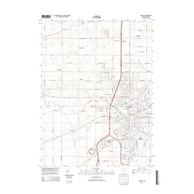 2013 Map of Findlay, 2013 Print
