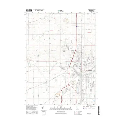 2016 Map of Findlay, 2016 Print