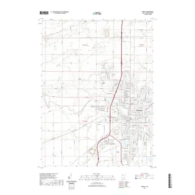 2019 Map of Findlay, 2019 Print