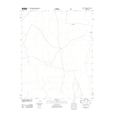 2012 Map of Findlay Tank, 2012 Print