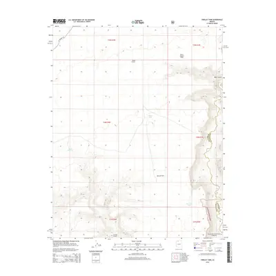2014 Map of Findlay Tank, 2014 Print