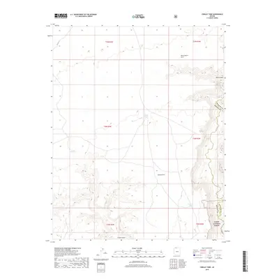 2018 Map of Findlay Tank, 2018 Print