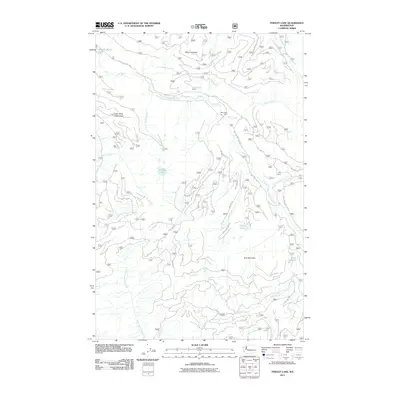 2011 Map of Findley Lake, 2011 Print