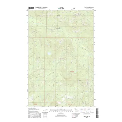 2017 Map of Findley Lake, 2017 Print