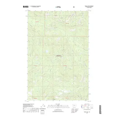 2020 Map of Findley Lake, 2020 Print