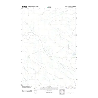 2011 Map of Finger Buttes East, 2011 Print