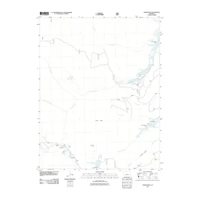 2011 Map of Finger Mesa, 2011 Print