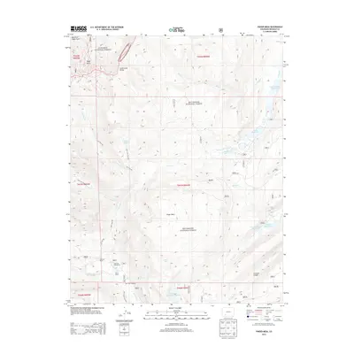 2013 Map of Finger Mesa, 2013 Print