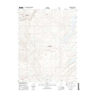 2016 Map of Finger Mesa, 2016 Print