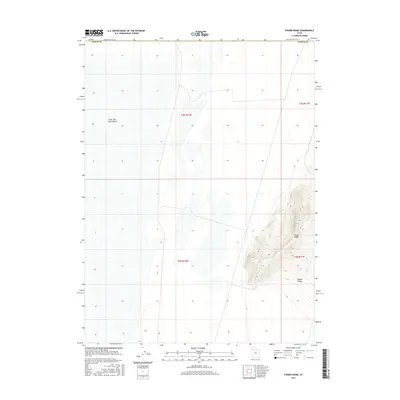 2017 Map of Finger Ridge, 2017 Print