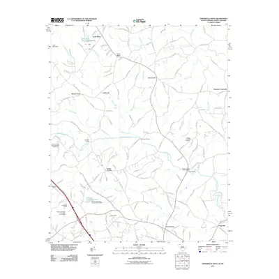 2011 Map of Fingerville West, 2011 Print