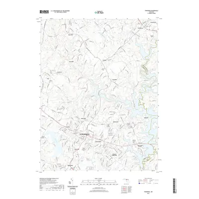 2019 Map of Finksburg, 2019 Print