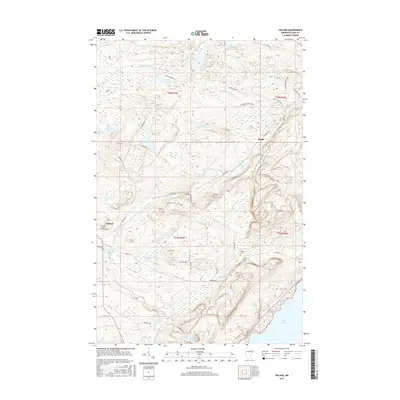 2016 Map of Finland, 2016 Print