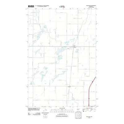 2010 Map of Finlayson, 2010 Print
