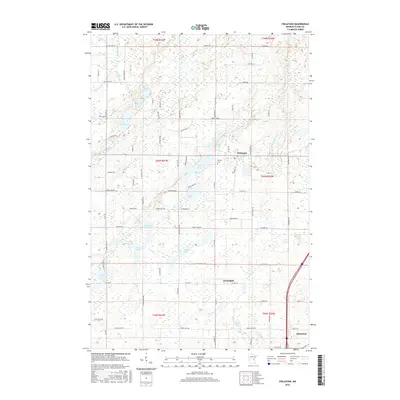 2016 Map of Finlayson, 2016 Print