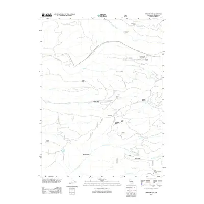 2012 Map of Finley Butte, 2012 Print