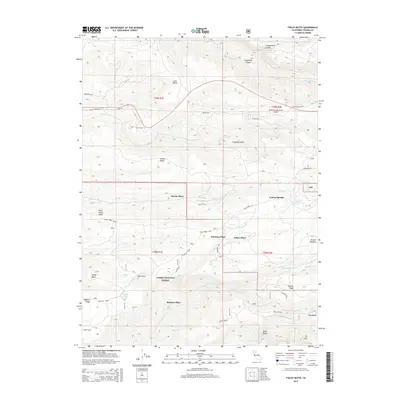 2015 Map of Finley Butte, 2015 Print