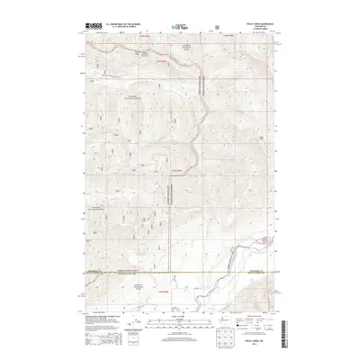 2014 Map of Finley Creek, 2014 Print